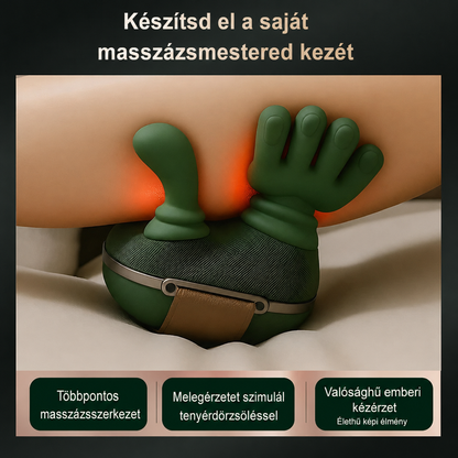 Nyakmasszírozó Váll- és Nyaktámasz — 3 Fokozatú Gyúró Masszázs
